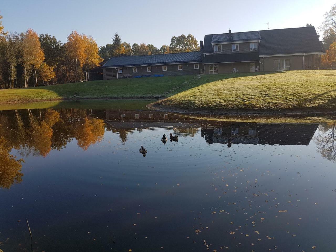 Villa Cheval Aukstadvaris Bagian luar foto