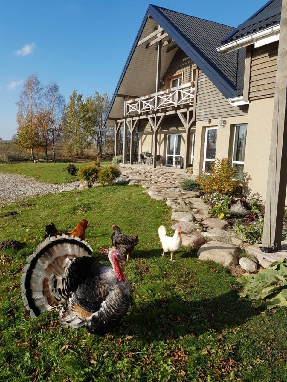 Villa Cheval Aukstadvaris Bagian luar foto